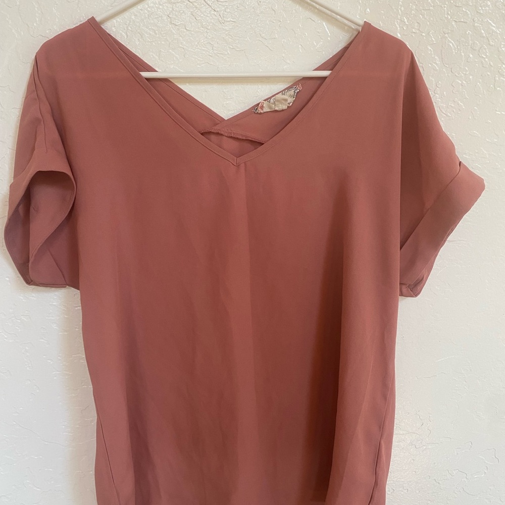 Pink Rose blouse